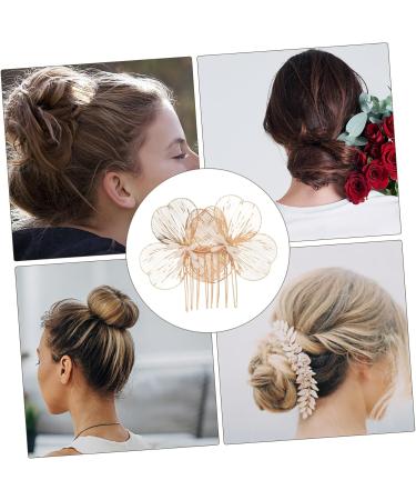 PLAFOPE Bridal Headwear Hair Comb Clips Women Hair Pin Comb for Bridesmaid Hair Side Comb Flower Hair Comb Hair Comb for Bride Comb Clips for Hair Bride Headpieces for Wedding - Buy Online on SooperMarket.com