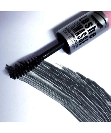 GladGirl Lashe EnMasse Mascara for Eyelash Extensions - Oil Free, Dual-Brush Wand, Made in USA | Vegan & Hypoallergenic - Buy Online on SooperMarket.com