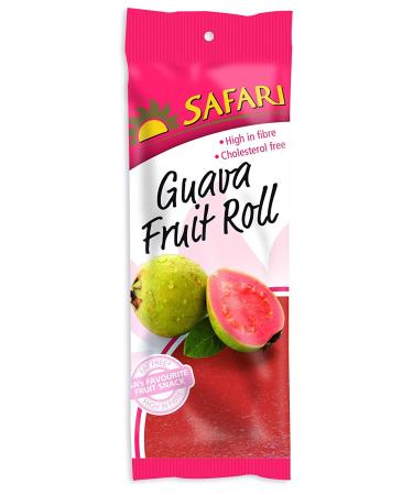 Safari Dried Fruit Roll Guava - 80g - South African dried guava