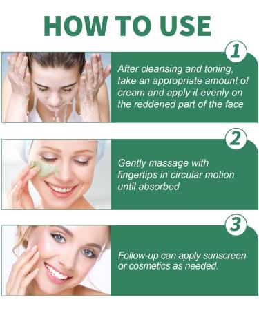 Hydrating Color Correcting Cream Color Correcting Treatment Cream Anti Redness Green Cream Anti Redness Cream for Face Green Concealer for Redness 100g - Buy Online on SooperMarket.com