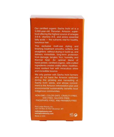Sashapure Smoothing & Shine Hair Treatment with Sacha Inchi Oil - Frizz Control & Heat Protection - 1.7 fl. oz (Pack of 6) - Buy Online on SooperMarket.com