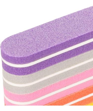 Sponge Nail File Comfortable Feel Nail Care File Double Sided Reusable Small for Salon - Buy Online on SooperMarket.com