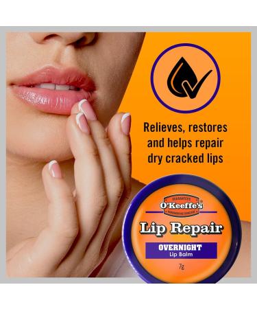 O'Keeffe's Lip Repair Overnight 7g - Overnight Lip Repair Treatment - Buy Online on SooperMarket.com