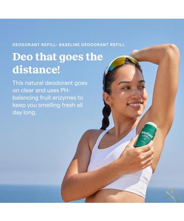 Kinfield Baseline PH-Balancing Deodorant Refill Stick - Vegan Natural Deodorant for Sensitive Skin - 2.8 oz - Worldwide Shipping Available - Buy Online on SooperMarket.com