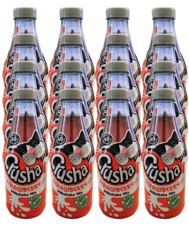 Crusha Milk Shake Syrup 1ltr (Strawberry Pack of 12)