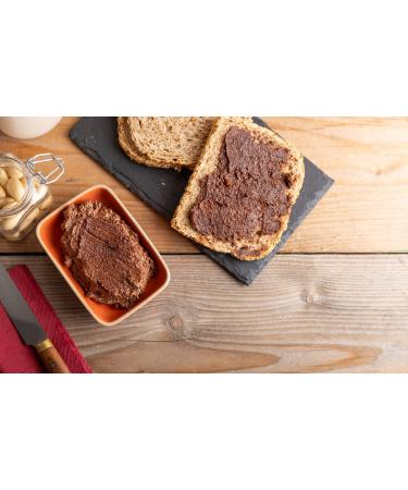 Mynatura Bio Almond-Date Cocoa Cream - Hearty-Sweet Spread (500g) - Creamy Almond & Date Delight in Glass - Buy Online on SooperMarket.com