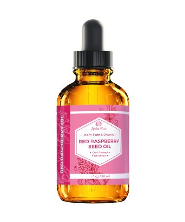 Leven Rose Red Raspberry Seed Oil 1 oz - 100% Natural Anti-Oxidants Vitamin E & A for Face, Hands, Scars & Breakouts - 1 Fl Oz Pack of 1 - Buy Online on SooperMarket.com