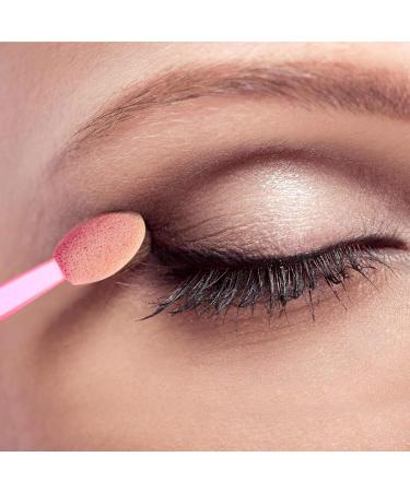 Baluue 100pcs Double Ended Eyeshadow Brush Dual Sides Eyeshadow Double-ended Eyedhadow Brush Eye Shadow Applicator Double-ended Eyeshadow Cosmetic - Buy Online on SooperMarket.com