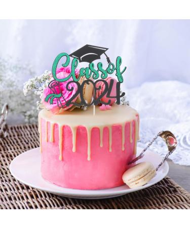 PRETYZOOM 5 Sets Cake Insert Top Hat Graduation Cake Decors Graduate European and American - Buy Online on SooperMarket.com