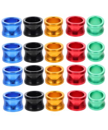 Angoily 40 Pcs Pigeon Foot Ring Where Kickstand Pigeon Foot Bands Pigeon Aluminum Leg Ring Metal Ring Birds 0.8X0.8X0.8CMx2pcs As Shownx2pcs