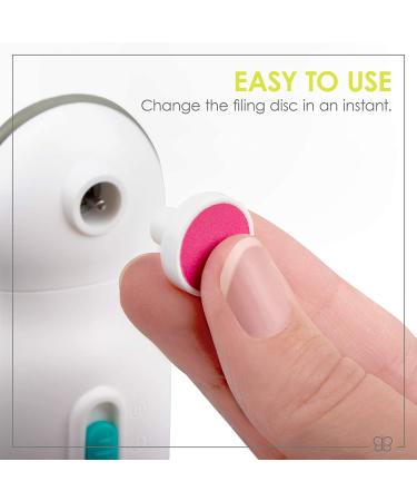 BBLV Trim Electric Nail Clippers for Newborn to Toddler (0-12 Months+) - Gentle & Quiet Fingernail and Toenail Clippers - Original Trimo Set - Buy Online on SooperMarket.com