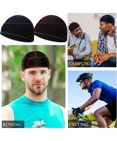 6 Pcs Black Silky Durag Wave Cap Set for Men - No Strings Compressing Doo Rag - Buy Online on SooperMarket.com