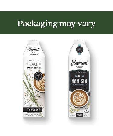 Elmhurst 1925 Barista Edition Oat Milk 32oz (Pack of 6) - Plant-Based & Vegan Options - Buy Online on SooperMarket.com
