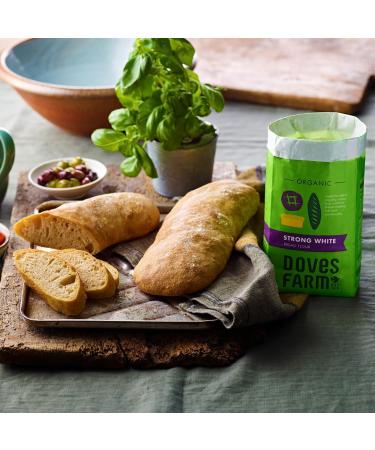 Doves Farm Organic Bread Flour Selection Pack - 1 x Organic Strong White Bread Flour 1.5kg & 1 x Organic Strong Wholemeal Bread Flour 1.5kg | by Alpine Heights - Buy Online on SooperMarket.com