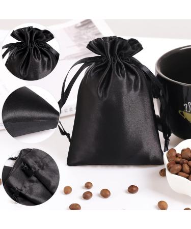 BeiLaad 4X6" Satin Gift Bags (Black) - Buy Online on SooperMarket.com