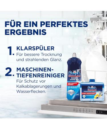 Buy Finish Power All in 1 Dishwasher Tabs - Phosphate-Free Gigapack (180 Tabs) for Powerful Cleaning & Grease Removal - Ideal for International Shipping - Buy Online on SooperMarket.com