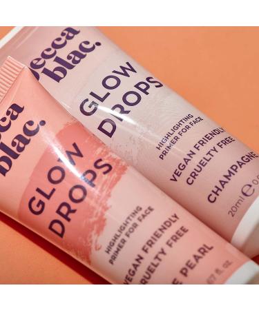 Jecca Blac Glow Drops Skin Primer - Vegan & Cruelty Free, Lightweight Formula for Longlasting Base Makeup - Rose Pearl - Buy Online on SooperMarket.com