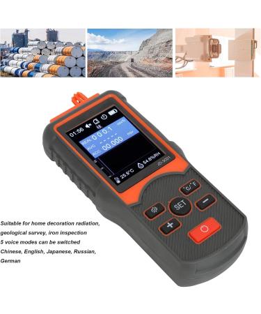 Electromagnetic Field Radiation Detector Alarm 5 Language Modes Fast Radiation Monitor Meter - Buy Online on SooperMarket.com