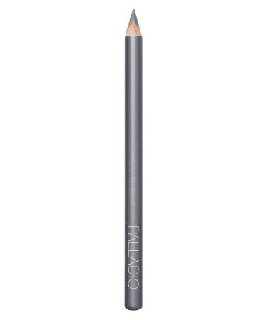 Palladio Wooden Eyeliner Pencil  Thin Pencil Shape  Easy Application  Firm yet Smooth Formula  Perfectly Outlined Eyes  Contour and Line  Long Lasting  Rich Pigment  Silver Silver 1 Count (Pack of 1)