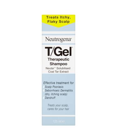 6 x Neutrogena T/Gel Shampoo 125ml 125 Milliliters Regular