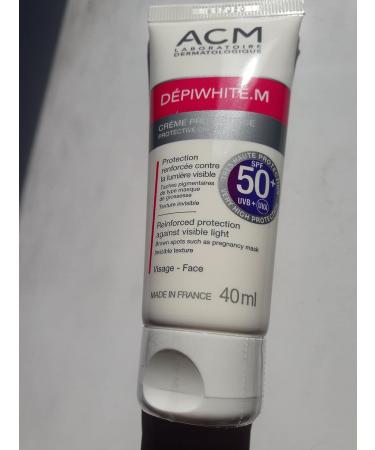 ACM Depiwhite M Cream SPF50+ 40ml/1.7 oz - Protective Sunscreen - Buy Online on SooperMarket.com
