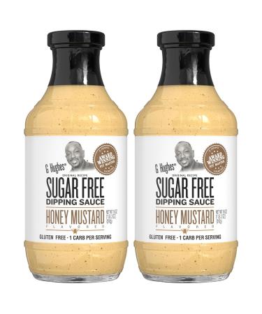 G Hughes Sauce Honey Mustard Dipping - 18 oz (Pack of 2) 1.12 Pound (Pack of 2)