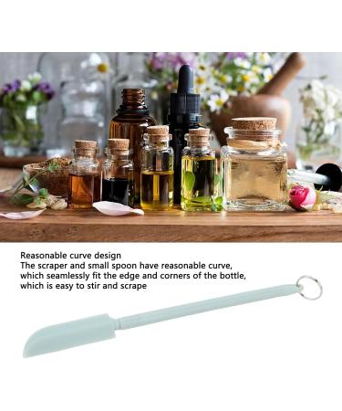Retractable Silicone Spatula & Spoon - Easy Clean Portable Design for Cosmetics & Lip Gloss - Buy Online on SooperMarket.com