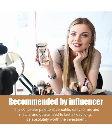 Waterproof Tattoo Cover Up Cream - Full Coverage Concealer for Scars, Vitiligo, and Dark Spots - Suitable for Men and Women - 2 oz - Buy Online on SooperMarket.com