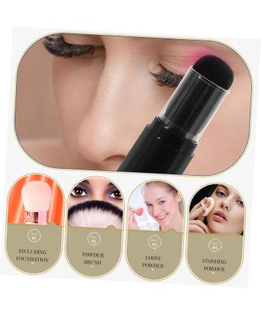 Gogogmee travel bottle brush small brush travel blush brushes plastic foundation brushes powder bottle - Buy Online on SooperMarket.com