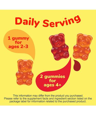 Lil Critters Immune C Plus Zinc & Vitamin D Gummies - 60 Count for Kids' Health - Buy Online on SooperMarket.com