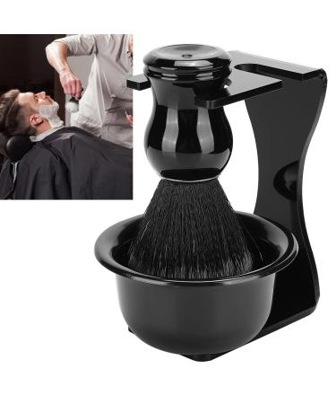 Men Beard Shaving Tool 3 Pieces Beard Shaving Brush Bowl Holder Men Beard Cleaning Face Hairstyle Tool Set