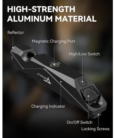 VOTATU ML40 1450 Lumens Weapon Light | M-Lok Rail | Tactical Rifle Flashlight with Strobe & Rechargeable Magnetic - Buy Online on SooperMarket.com