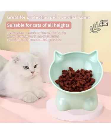 3 PCS Raised Cat Bowl Elevated Cat Feeding Bowls with Stand Tilted Pet Dog Cat Bowl Anti-Tipping Anti Vomit Cat Food Bowl Feeding Water Bowl Cat Dishes 15 Tilted Raised Cat Feeder - Buy Online on SooperMarket.com