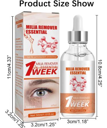 Speedy Milia Remover Milia Remover Milia Remover Under Eyes Milia Spot Serum for Face Helps Dissolve and Reduce Milia Dark Spot Remover to Reduce Milia Dark Circles Under Eye for Women & Men - Buy Online on SooperMarket.com