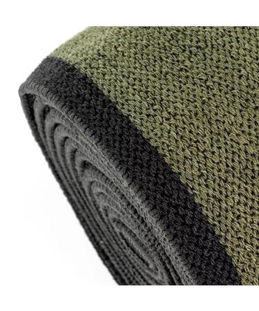 IPF USAPL USPA IPL Certified Knee Wraps for Weightlifting - Powerlifting Squatting Straps for Gym Workout - Men & Women (78 Milspec Green) - Buy Online on SooperMarket.com