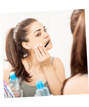 PLAFOPE Portable Lip Brush Lipstick Makeup Brush for Women Lip Balm Applicator Lip Gloss Brush Lip Brush for Women Lip Brush Wand Lip Gloss Applicator Lip Makeup Tools Aluminum 13.40X0.90X0.90CM Black - Buy Online on SooperMarket.com