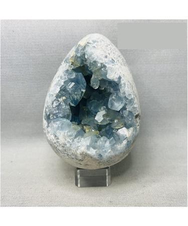 Crystal Natural Kyanite Aquamarine Stones Rainbow Geode Crystal Cluster Room Decoration Spiritual Prayer Crystal Stone 1pc Stone Collection (Color : Size 150-160mm) - Buy Online on SooperMarket.com