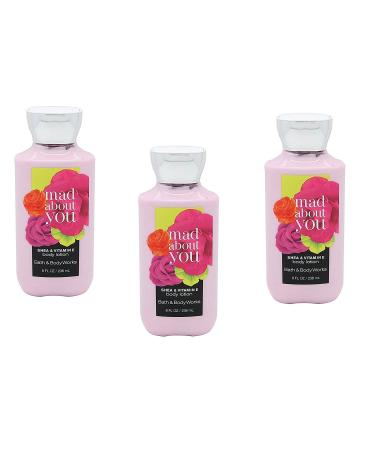 Bath & Body Works Mad About You Signature Collection Body Lotion 8 Ounce Pack of 3