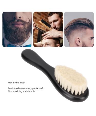 Professional Hairdresser Beard & Fade Brush - Wooden Handle Cleaning Brush for Men - Buy Online on SooperMarket.com