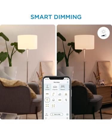 WiZ Smart WiFi Light Bulb 60W A19 Dimmable 2700K | Compatible with Alexa & Google Home | No Hub Required | Soft White (Dimmable Only) - 1 Pack - Buy Online on SooperMarket.com