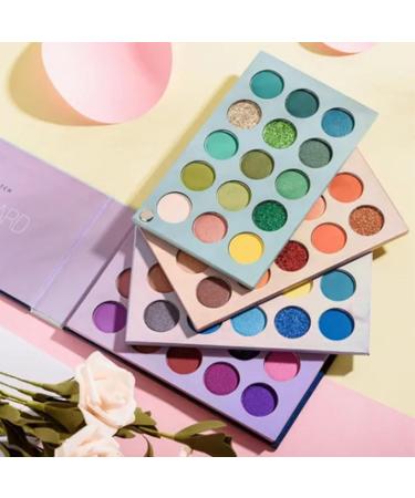 Greensen 60 Color Eyeshadow Palette - Rich Matte & Metallic Shades | Portable Makeup Set for Beginners & Professionals - International Shipping Available - Buy Online on SooperMarket.com