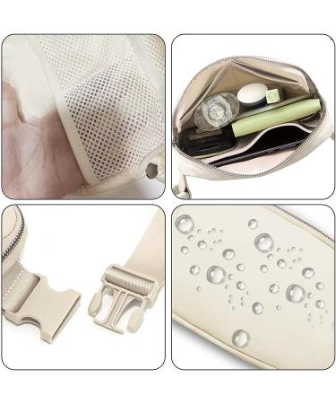 Joysoda 40 Inch Adjustable Fanny Pack Belt Bag - Unisex Beige Belt Bag for On-the-Go Style - Buy Online on SooperMarket.com
