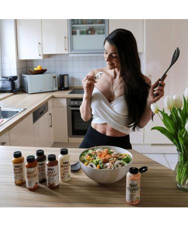Gymqueen Mamma Mia Zero Sauce - Reduced Calorie Fat-Free Sugar-Free Vegetarian - Perfect for Dishes & Salads - 265ml - Buy Online on SooperMarket.com