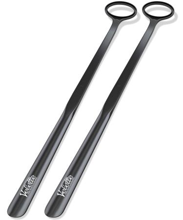 Shoe Horn 30 Long - PlastVelette Shoe Horn Long Handle for Seniors, Shoe Horns for Boots and Cowboy Boots, or Extra Long Shoe Horn for Kids