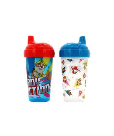 Cudlie Baby Boy 2 Pack 10 Oz Hard Spout Sippy Cup for Toddler Paw Patrol