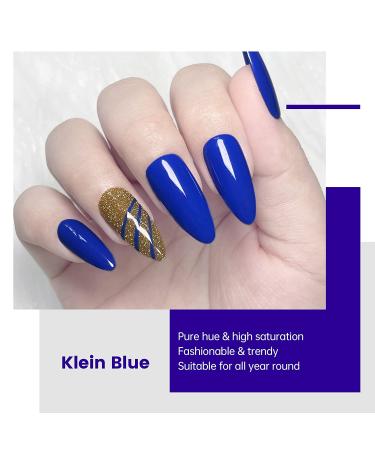 YTD Likomey Gel Nail Polish 15ml Klein Blue - Soak Off UV Gel Polish for Salon & DIY Manicure - Buy Online on SooperMarket.com