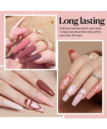 AZUREBEAUTY 29 Pcs Dip Powder Nail Kit | Fall Winter 20 Colors | Professional Dipping Powder System with Top/Base Coat | French Nail Art Manicure Set - Buy Online on SooperMarket.com