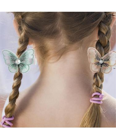 16 Colorful Butterfly Hair Clips Duckbill Hair Clips Playful Girl Hair Accessories Realistic Butterfly Hair Clips Clips That Don't Hurt Hair Clips That Don't Fade - Buy Online on SooperMarket.com