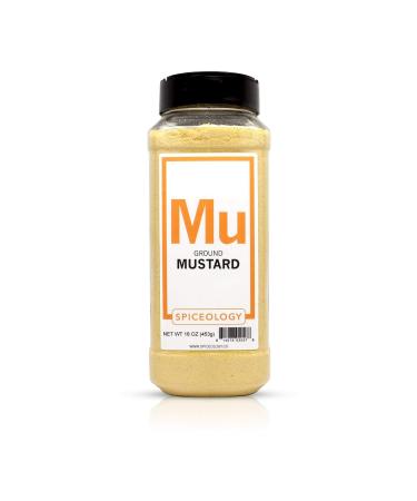Ground Yellow Mustard Seed - Spiceology Yellow Mustard Powder (Flour) - 16 ounces