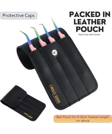 Professional Fiber Tip Lash Tweezers Set - Japanese Steel, Curved & Volume Lash Tweezers - Blush Pink - My Lash Tools - Buy Online on SooperMarket.com